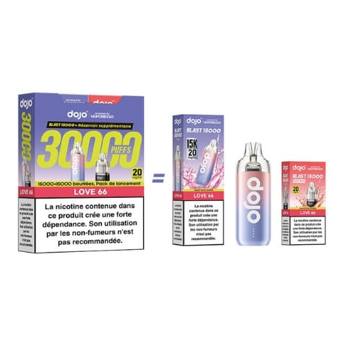 Bundle Dojo Blast Fraise Kiwi